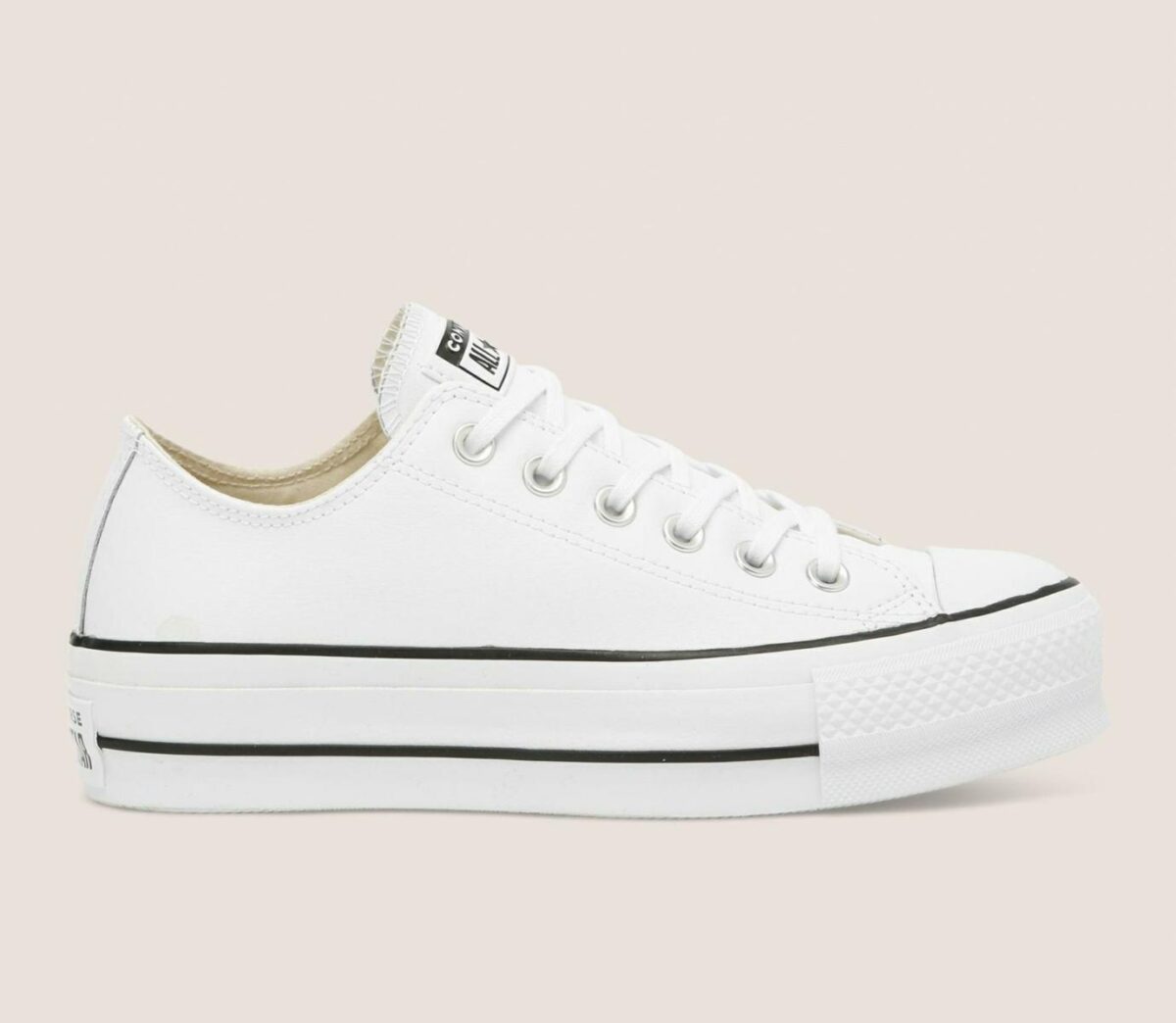 Converse Ct Lift Leather Low Wht | Surf Junction